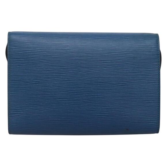 LOUIS VUITTON Epi Pochette Arche Shoulder Bag Blue M52575 - Picture 3 of 12